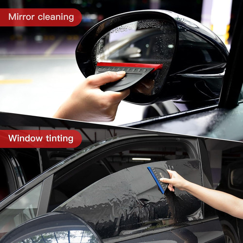 Window tint squeegee - squeegee, black