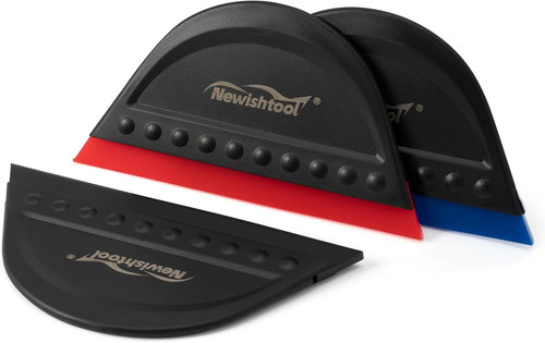Window tint squeegee - tint, black