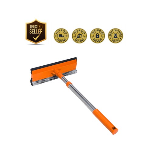 Versatile auto glass squeegee - glass,