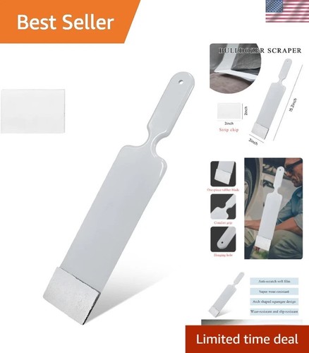 Durable paddle squeegee with - paddle,
