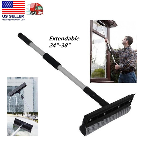Extendable window squeegee - 38",