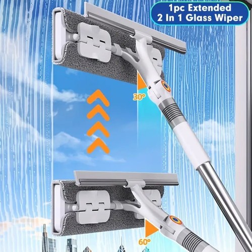 Extendable window squeegee - 52",